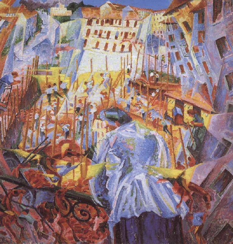 Umberto Boccioni Gatuljud trang into your home Spain oil painting art